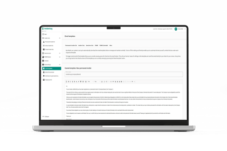Insider register Insider register