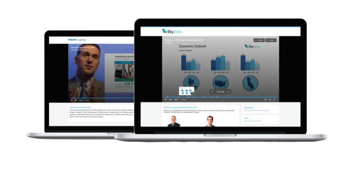 company webcast